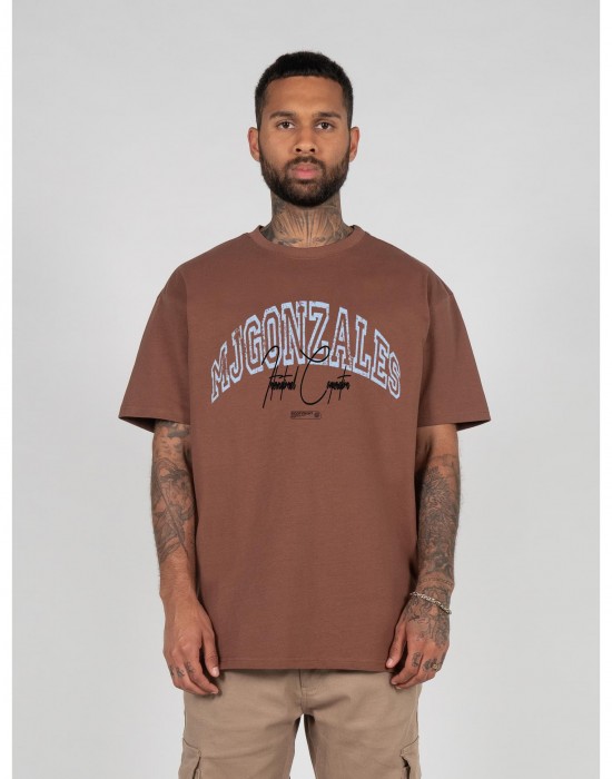 Овърсайз тениска International x Heavy Oversized Tee bark L