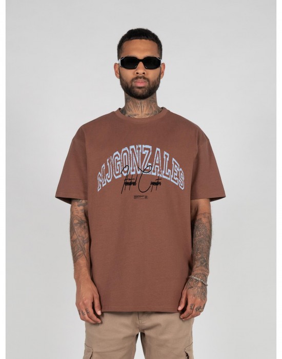 Овърсайз тениска International x Heavy Oversized Tee bark L