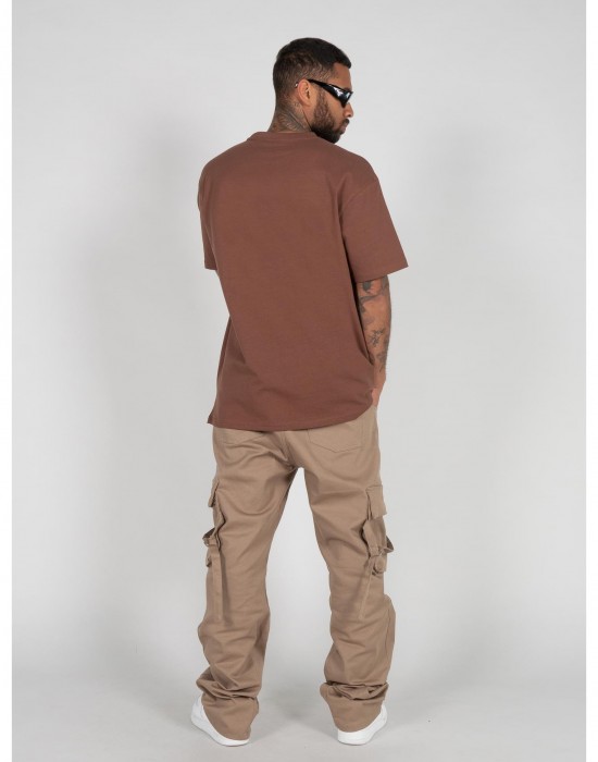 Овърсайз тениска International x Heavy Oversized Tee bark L