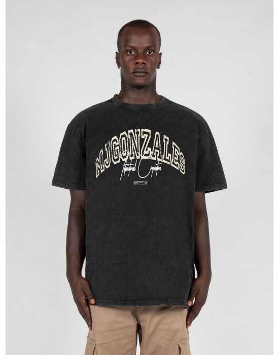 Овърсайз тениска International x Acid Washed Heavy Oversized Tee black XXL