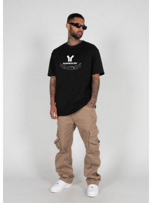 Овърсайз тениска Department x Heavy Oversized Tee black M