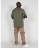 Овърсайз тениска Justitia x Heavy Oversized Tee olive XXL