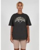 Овърсайз тениска International x Ladies Acid Washed Heavy Oversized Tee black XS