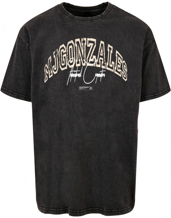 Овърсайз тениска International x Ladies Acid Washed Heavy Oversized Tee black XS
