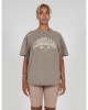 Овърсайз тениска International x Ladies Acid Washed Heavy Oversized Tee darkkhaki 4XL