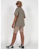 Овърсайз тениска International x Ladies Acid Washed Heavy Oversized Tee darkkhaki 4XL