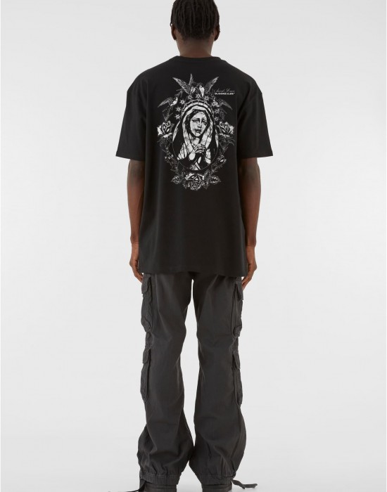 Овърсайз тениска FATIMA x MJG HEAVY OVERSIZED TEE black XXL