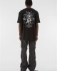 Овърсайз тениска FATIMA x MJG HEAVY OVERSIZED TEE black XXL