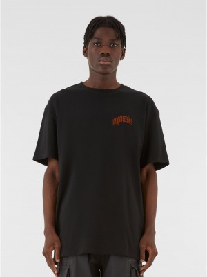 Овърсайз тениска HEART x MJG HEAVY OVERSIZED TEE black XXL