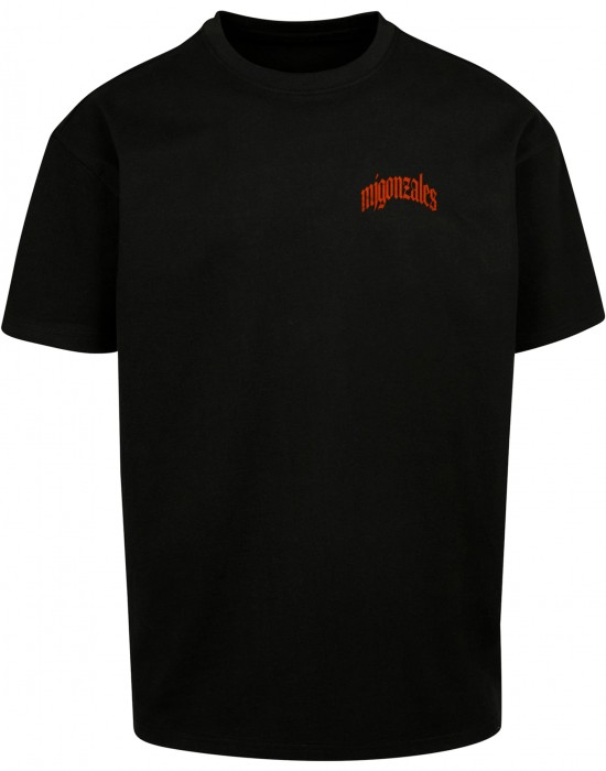 Овърсайз тениска HEART x MJG HEAVY OVERSIZED TEE black XXL
