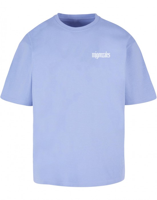 Овърсайз тениска MJG Heavy Oversized Tee ? Damned or Blessed vintageblue XXL
