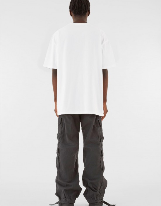 Овърсайз тениска MJG Heavy Oversized Tee ? Eternally Blessed Logo white XXL