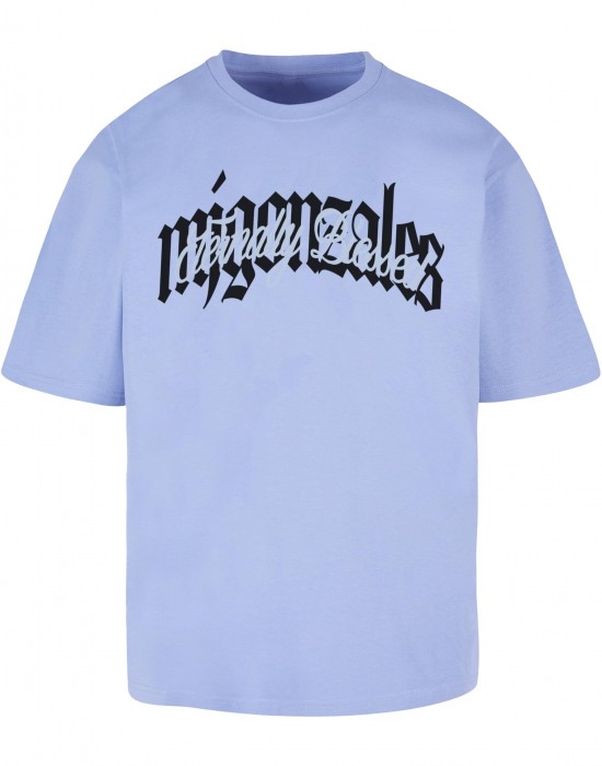 Овърсайз тениска MJG Heavy Oversized Tee ? Eternally Blessed Logo violablue XXL