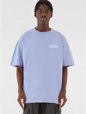 Овърсайз тениска MJG Heavy Oversized Tee ? Eternally Blessed violablue XS