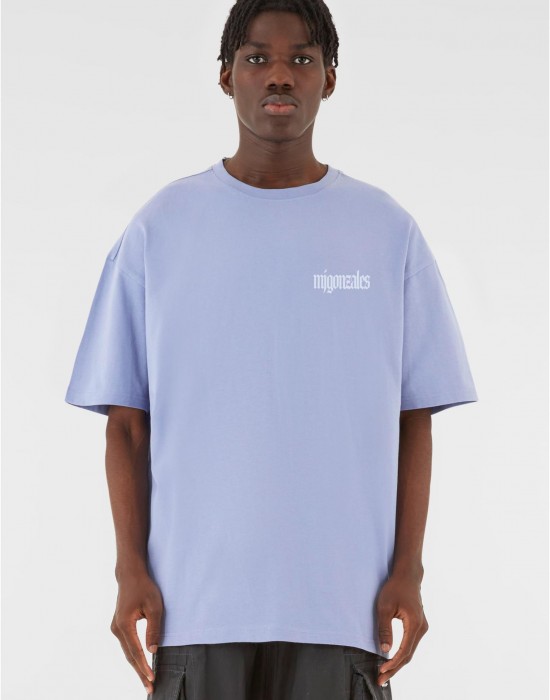Овърсайз тениска MJG Heavy Oversized Tee ? Eternally Blessed violablue XS