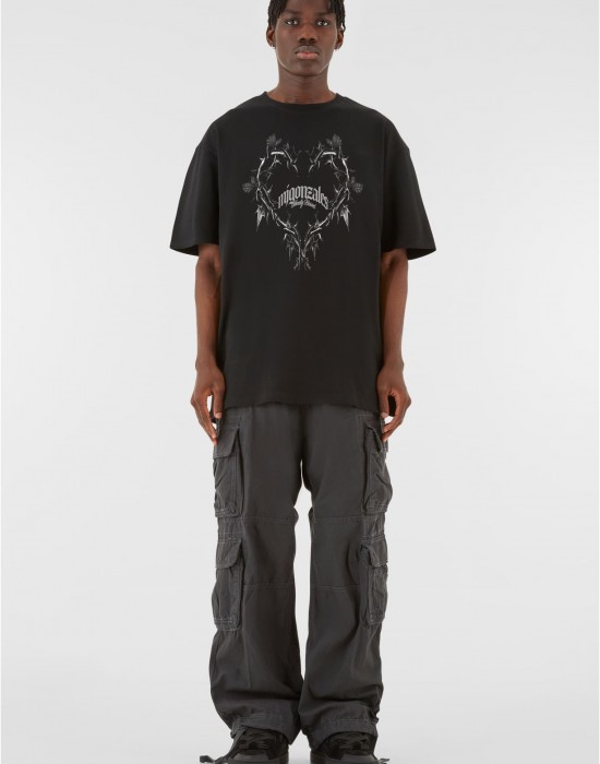 Овърсайз тениска MJG Heavy Oversized Tee ? Heart of Thornes black XXL