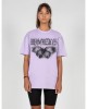 Овърсайз тениска MJG Heavy Oversized Tee Ladies - BUTTERFLY ILLUSION lilac XXL