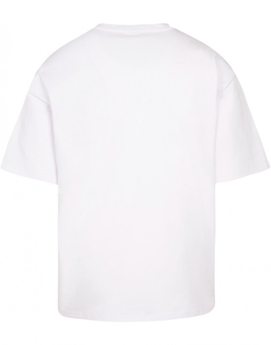 Овърсайз тениска MJG Heavy Oversized Tee Ladies - BUTTERFLY ILLUSION white XXL
