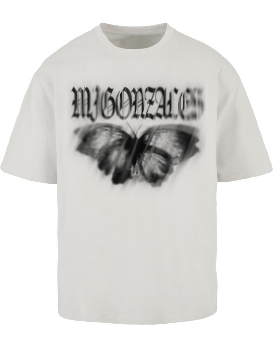 Овърсайз тениска MJG Heavy Oversized Tee Ladies - BUTTERFLY ILLUSION lightasphalt XXL