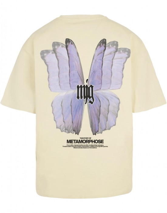 Овърсайз тениска MJG Heavy Oversized Tee Ladies - TRANSFORMATION softyellow XXL