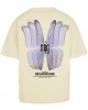 Овърсайз тениска MJG Heavy Oversized Tee Ladies - TRANSFORMATION softyellow XXL