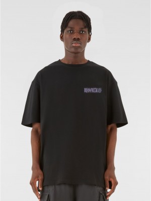Овърсайз тениска MJG Heavy Oversized Tee - FEARLESS FLIGHT black XXL