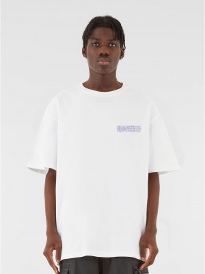 Овърсайз тениска MJG Heavy Oversized Tee - FEARLESS FLIGHT white XXL