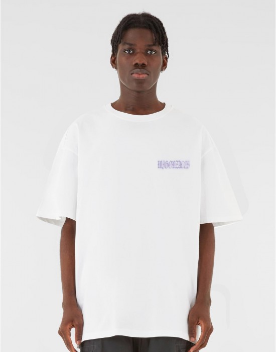 Овърсайз тениска MJG Heavy Oversized Tee - FEARLESS FLIGHT white XXL