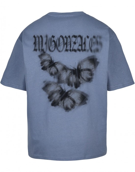 Овърсайз тениска MJG Heavy Oversized Tee - FEARLESS FLIGHT vintage blue XXL