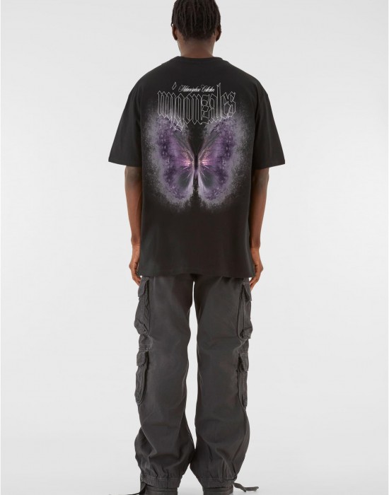 Овърсайз тениска MJG Heavy Oversized Tee - FROSTED WINGS black XXL