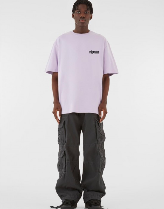 Овърсайз тениска MJG Heavy Oversized Tee - FROSTED WINGS lilac XXL