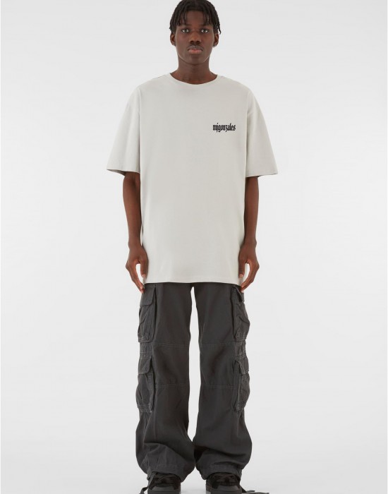 Овърсайз тениска MJG Heavy Oversized Tee - FROSTED WINGS lightasphalt XXL