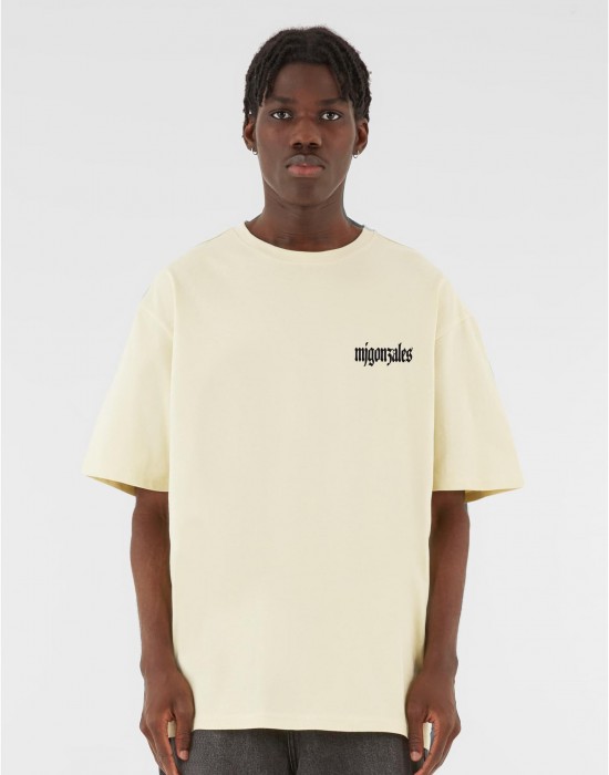 Овърсайз тениска MJG Heavy Oversized Tee - FROSTED WINGS softyellow XXL