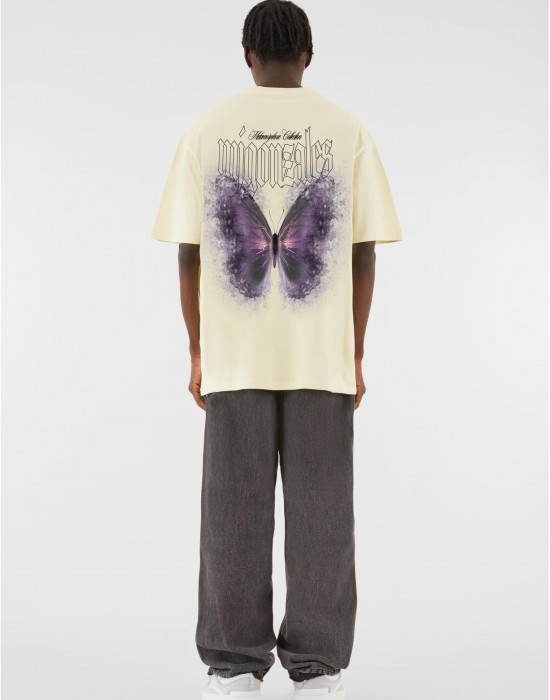 Овърсайз тениска MJG Heavy Oversized Tee - FROSTED WINGS softyellow XXL