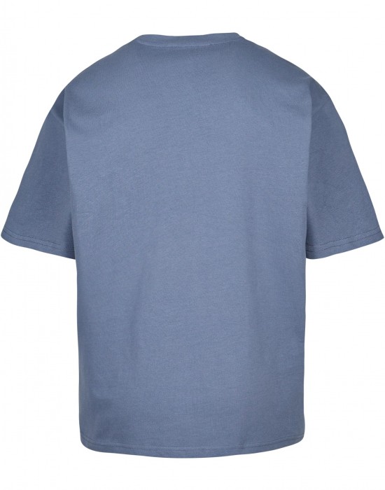 Овърсайз тениска MJG Heavy Oversized Tee - BUTTERFLY ILLUSION vintage blue XXL