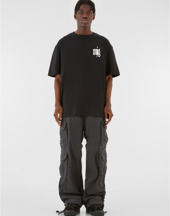 Овърсайз тениска MJG Heavy Oversized Tee - TRANSFORMATION black XXL