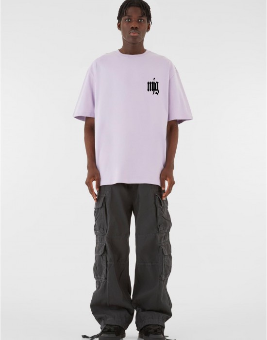 Овърсайз тениска MJG Heavy Oversized Tee - TRANSFORMATION lilac XXL