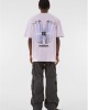 Овърсайз тениска MJG Heavy Oversized Tee - TRANSFORMATION lilac XXL