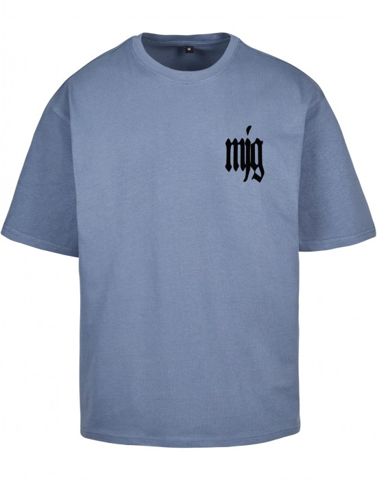 Овърсайз тениска MJG Heavy Oversized Tee - TRANSFORMATION vintageblue XXL