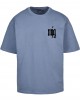 Овърсайз тениска MJG Heavy Oversized Tee - TRANSFORMATION vintageblue XXL