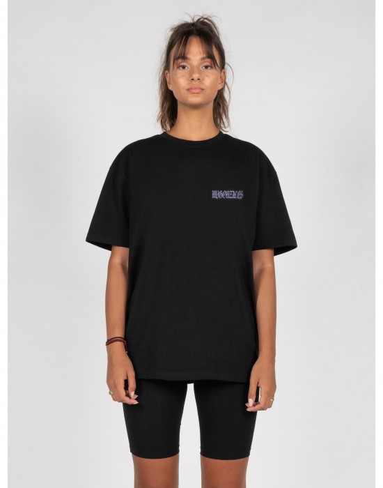 Овърсайз тениска MJG Heavy Oversized Tee Ladies - FEARLESS FLIGHT black XXL