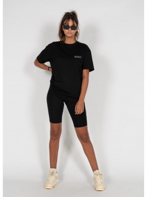 Овърсайз тениска MJG Heavy Oversized Tee Ladies - FEARLESS FLIGHT black XXL