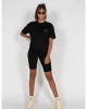 Овърсайз тениска MJG Heavy Oversized Tee Ladies - FEARLESS FLIGHT black XXL