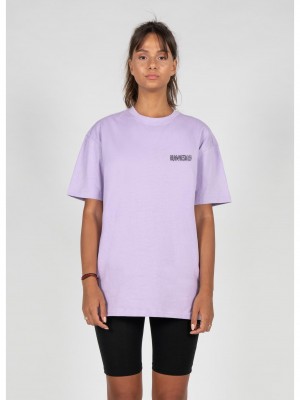 Овърсайз тениска MJG Heavy Oversized Tee Ladies - FEARLESS FLIGHT lilac XXL