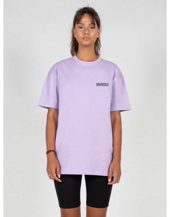 Овърсайз тениска MJG Heavy Oversized Tee Ladies - FEARLESS FLIGHT lilac XXL