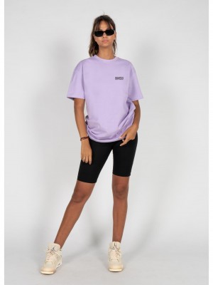 Овърсайз тениска MJG Heavy Oversized Tee Ladies - FEARLESS FLIGHT lilac XXL