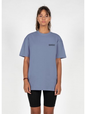 Овърсайз тениска MJG Heavy Oversized Tee Ladies - FEARLESS FLIGHT vintageblue XXL