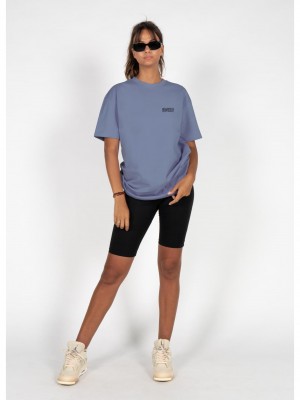 Овърсайз тениска MJG Heavy Oversized Tee Ladies - FEARLESS FLIGHT vintageblue XXL