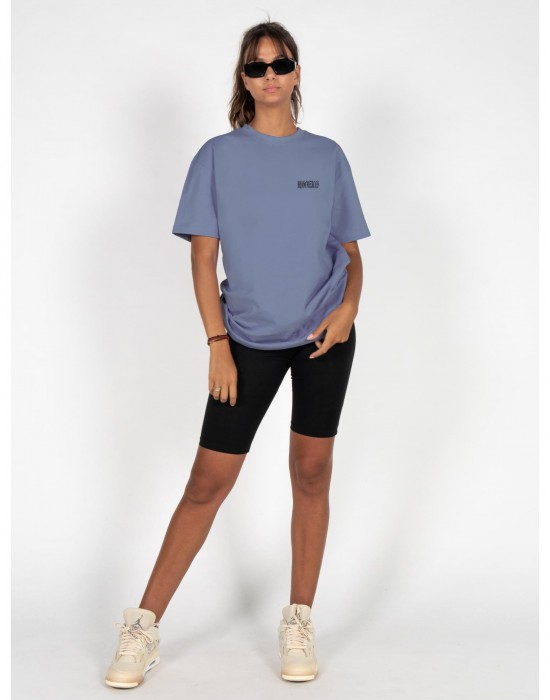 Овърсайз тениска MJG Heavy Oversized Tee Ladies - FEARLESS FLIGHT vintageblue XXL