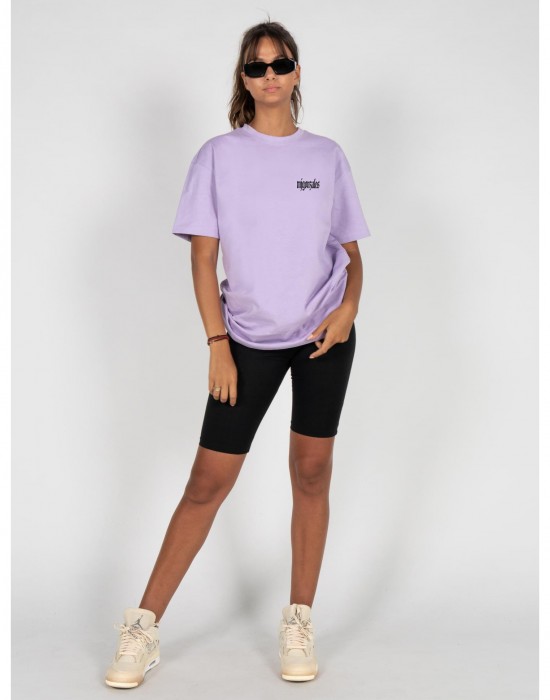 Овърсайз тениска MJG Heavy Oversized Tee Ladies - FROSTED WINGS lilac XXL
